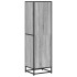 Estantería madera ingeniería gris sonoma 40x35x139