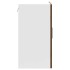 Armario de pared para cocina puerta cristal Porto roble