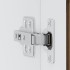 Armario de pared para cocina puerta cristal Porto roble