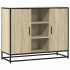 Aparador de madera de ingeniería roble Sonoma 92x35x76