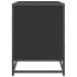 Cajonera de madera contrachapada negro 70x41x56