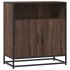 Aparador madera ingeniería roble marrón 68x35x76