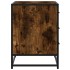 Cómoda de madera contrachapada roble ahumado 70x41x56