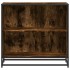 Estantería madera ingeniería color roble ahumado 80,5x35x76