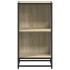 Estantería madera contrachapada color roble 40x35x76