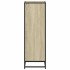 Armario de libros contrachapada color roble 40x35x107,5