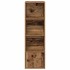 Estantería madera de ingeniería color envejecido 31x24x102