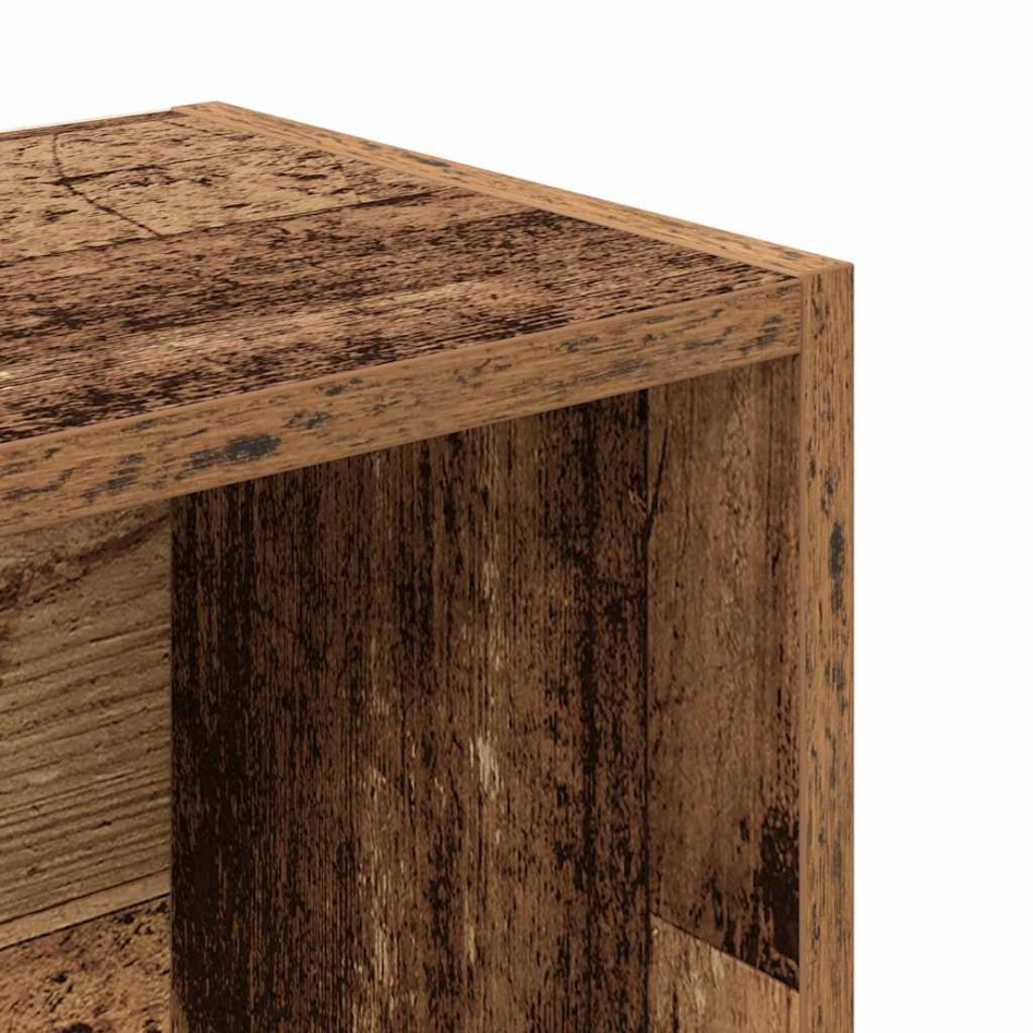 Estantería madera de ingeniería color envejecido 31x24x102