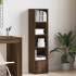 Estantería madera de ingeniería marrón roble 31x24x127