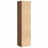Estantería madera de ingeniería marrón roble 31x24x127