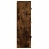 Estantería madera de ingeniería roble ahumado 60x24x76,5