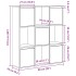 Estantería de madera de ingeniería blanca 89x24x101,5