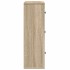 Estantería madera de ingeniería roble sonoma 60x24x76,5