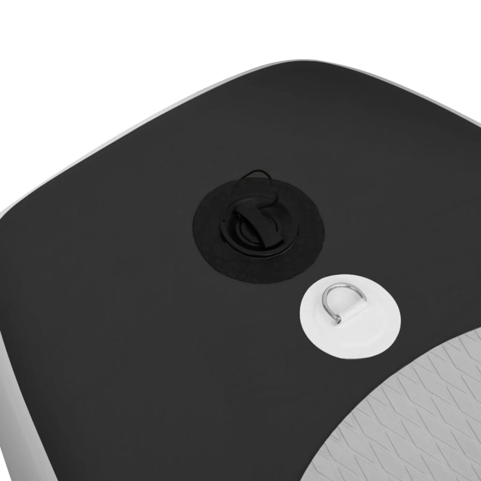 Set de tabla de paddle surf hinchable negro 330x76x10