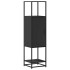 Aparador alto madera de ingeniería y metal 35,5x35x139