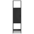 Aparador alto madera de ingeniería y metal 35,5x35x139