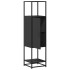 Aparador alto madera de ingeniería y metal 35,5x35x139