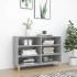 Aparador de madera contrachapada gris hormigón 103,5x35x70