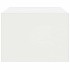 Mueble de TV con luces LED blanco 75x35,5x25