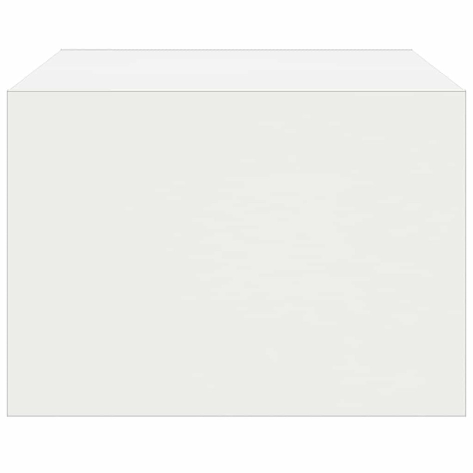 Mueble de TV con luces LED blanco 75x35,5x25