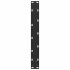 Patas de mesa de centro forma U 2uds acero negro 50x(42-43)
