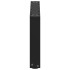 Patas de mesa de centro forma U 2uds acero negro 60x(30-31)