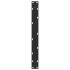 Patas de mesa de centro forma U 2uds acero negro 60x(30-31)