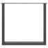 Patas para mesa comedor forma U 2uds antracita 90x(72-73)