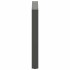 Patas para mesa comedor forma U 2uds antracita 90x(72-73)