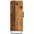 Aparador de madera de ingeniería envejecida 69,5x34x90