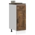 Mueble bajo de cocina Kalmar de madera ingeniería roble