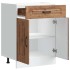 Mueble bajo de cocina Kalmar de madera antigua de