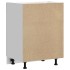 Mueble bajo de cocina Kalmar de madera antigua de