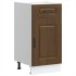 Mueble bajo de cocina Kalmar madera ingeniería de roble