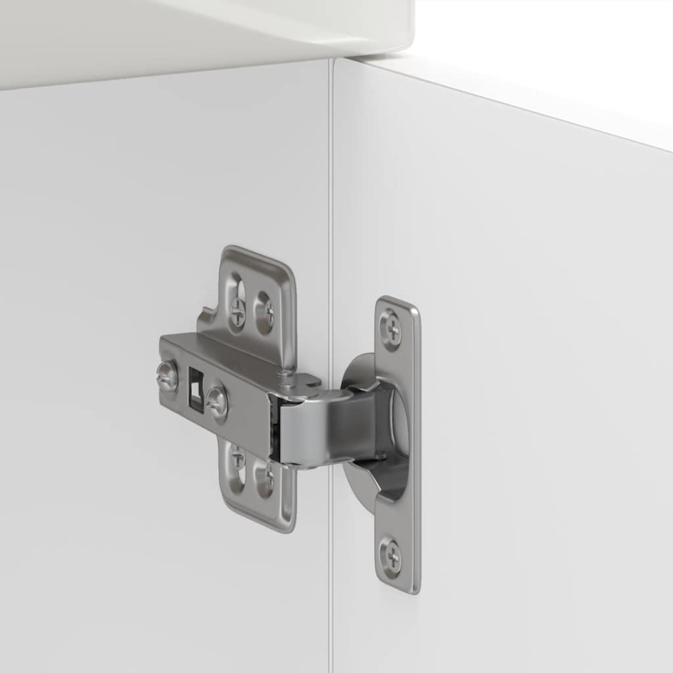 Mueble bajo cocina Kalmar madera ingeniería blanca alto