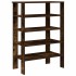 Zapatero madera contrachapada roble ahumado 61x32x87,5