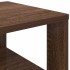 Zapatero madera contrachapada roble marrón 61x32x87,5