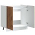Mueble bajo para fregadero Kalmar madera vieja 80x46x81,5