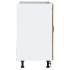 Mueble bajo para fregadero Kalmar madera vieja 80x46x81,5
