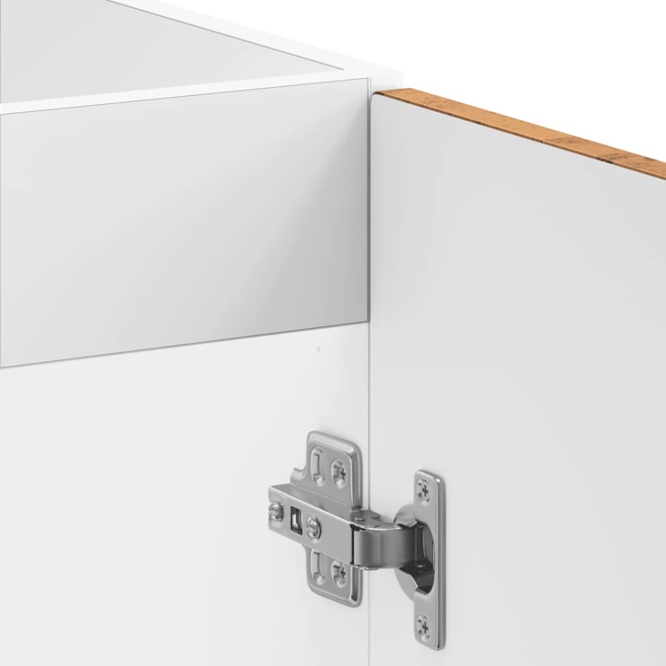 Mueble bajo para fregadero Kalmar madera vieja 80x46x81,5