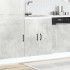Mueble bajo para fregadero Kalmar gris hormigón 60x46x81,5