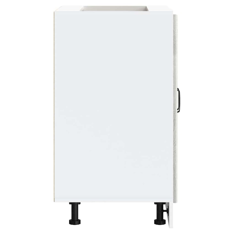 Mueble bajo para fregadero Kalmar gris hormigón 60x46x81,5