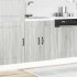 Mueble bajo para fregadero Kalmar gris sonoma 60x46x81,5