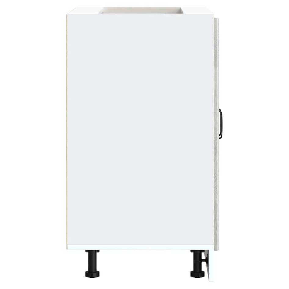 Mueble bajo para fregadero Kalmar gris sonoma 60x46x81,5