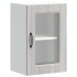 Armario pared cocina puerta de cristal Kalmar sonoma