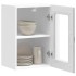 Armario pared cocina puerta de cristal Kalmar sonoma