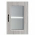 Armario pared cocina puerta de cristal Kalmar sonoma