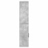 Estantería de madera de ingeniería gris hormigón 60x24x120