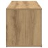Mueble de TV madera de ingeniería roble artesanal 120x34x37