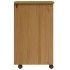Cajonera con ruedas MOSS madera maciza pino marrón